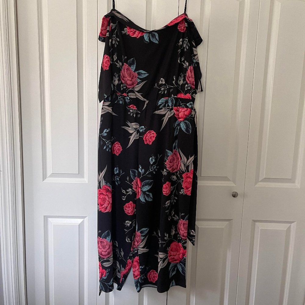 City Chic Jumpsuit Romaji Floral